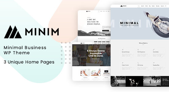 Minim - Chủ đề WordPress tối giản