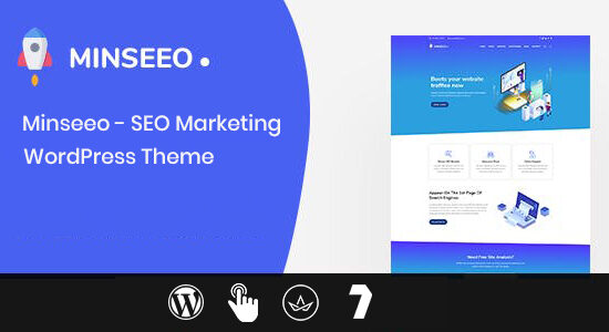 Minseeo - Chủ đề WordPress Tiếp thị SEO