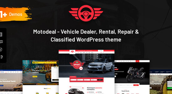 Motodeal - Chủ đề WordPress cho đại lý xe hơi & rao vặt