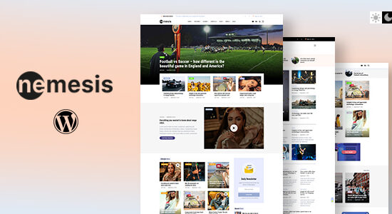 Nemesis - Chủ đề WordPress Tin tức & Tạp chí