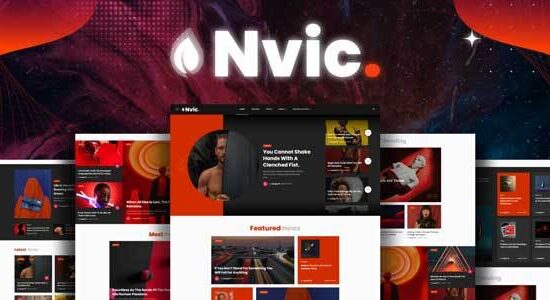 Nvic - Chủ đề WordPress cho tạp chí và blog