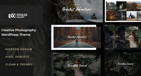 Oculus - Chủ đề WordPress về nhiếp ảnh