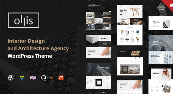 Ollis - Công ty kiến ​​trúc & chủ đề WordPress thiết kế nội thất
