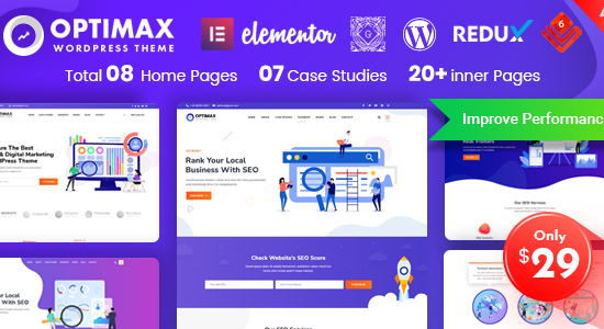 Optimax - Chủ đề WordPress SEO & Tiếp thị