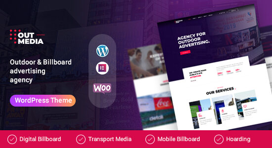 Outmedia - Chủ đề WordPress của Cơ quan Quảng cáo ngoài trời & Biển quảng cáo