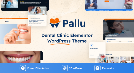 Pallu - Chủ đề WordPress về nha khoa