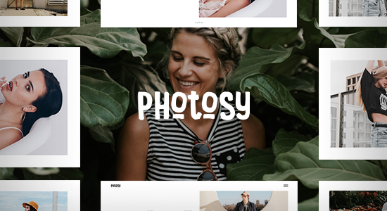 Photosy - Photography WordPress Theme