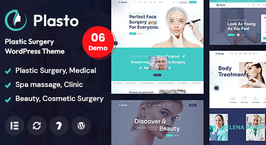 Plasto - Chủ đề WordPress về phẫu thuật thẩm mỹ và y tế