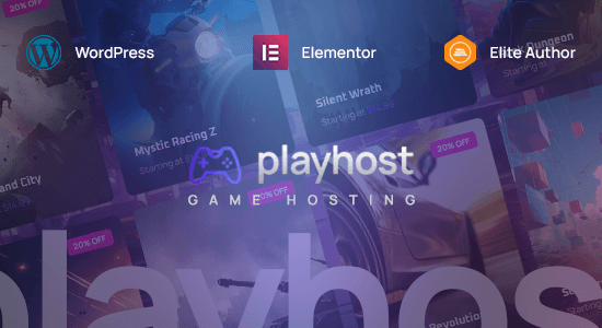 Playhost - Chủ đề WordPress cho máy chủ lưu trữ trò chơi