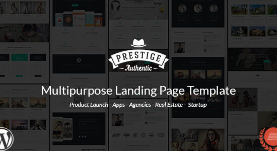 Prestige - Trang đích WordPress đa mục đích