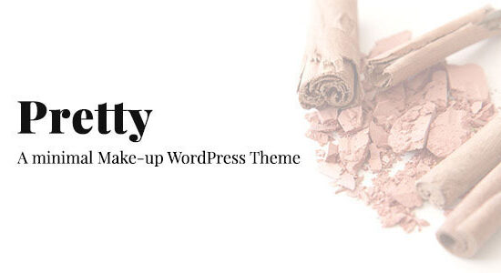 Pretty - Chủ đề Wordpress đáp ứng trang điểm tối giản