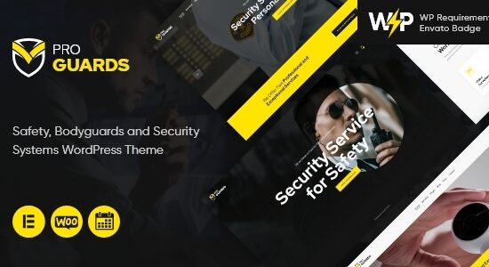 ProGuards - Chủ đề WordPress về bảo vệ an toàn & an ninh