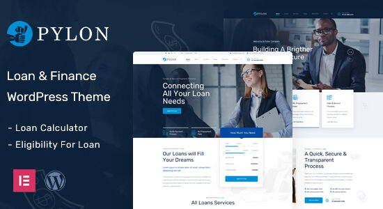 Pylon - Chủ đề WordPress cho vay và tài chính