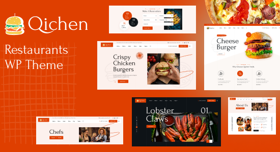 Qichen - Chủ đề WordPress nhà hàng