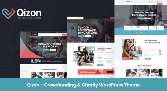 Qizon - Chủ đề WordPress gây quỹ cộng đồng & từ thiện