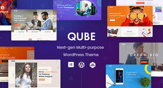 Qube - Chủ đề đa năng đáp ứng