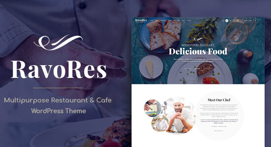 RavoRes - Chủ đề WordPress cho nhà hàng và quán cà phê đa năng