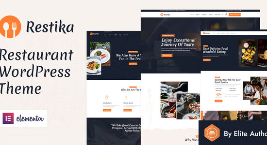 Restika - Chủ đề WordPress nhà hàng