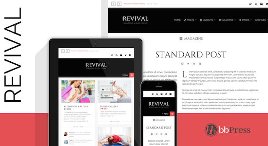 Revival - Chủ đề WordPress cho tạp chí và blog hiện đại