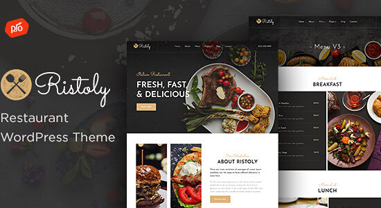 Ristoly - Chủ đề WordPress nhà hàng