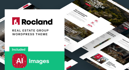 Rocland - Chủ đề WordPress của Tập đoàn Bất động sản