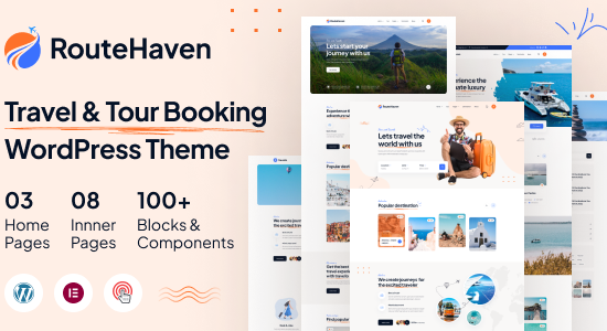 RouteHaven - Chủ đề WordPress Đặt tour du lịch