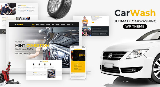 Rửa xe - Chủ đề WordPress Auto Spa