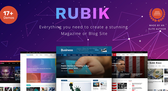 Rubik - Chủ đề WordPress cho tạp chí và blog