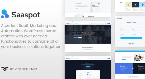 SaaSpot - Chủ đề WordPress Tự động hóa Tiếp thị SaaS