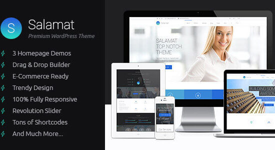Salamat - Chủ đề WordPress đa năng