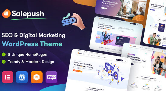 Salepush - Chủ đề WordPress về SEO & Tiếp thị kỹ thuật số