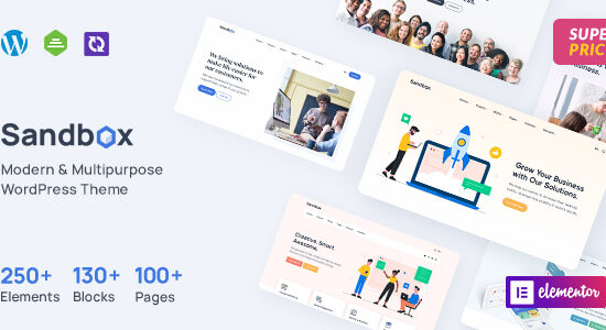 Sandbox - Chủ đề WordPress hiện đại và đa năng