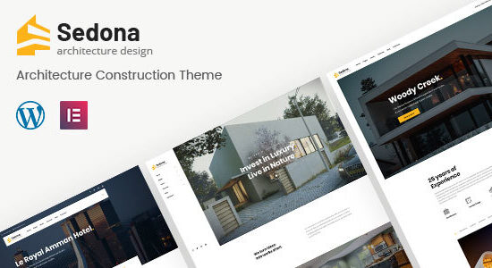Sedona | Chủ đề WordPress Kiến trúc Elementor Xây dựng RTL WordPress