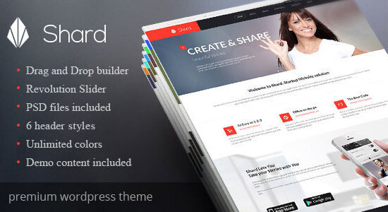 Shard - Chủ đề WP Parallax kinh doanh đa năng