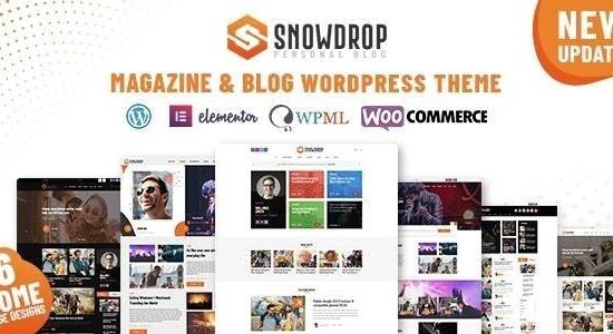 Snowdrop - Chủ đề WordPress về tin tức và tạp chí lan truyền