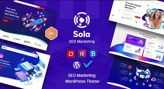 Sola - Chủ đề WordPress Tiếp thị SEO