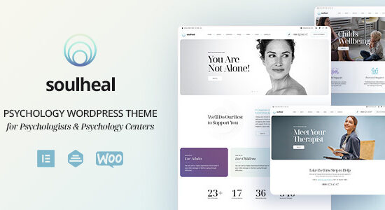 SoulHeal - Chủ đề WordPress về Tâm lý và Tư vấn