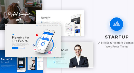 StartUp - Chủ đề WordPress đa mục đích đáp ứng