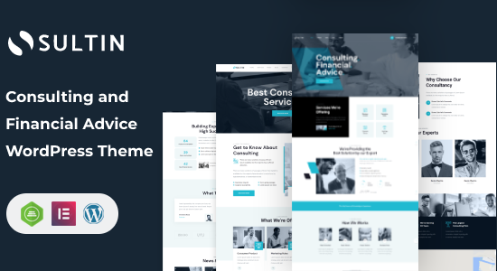 Sultin - Chủ đề WordPress tư vấn