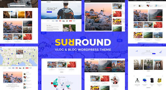 Surround - Chủ đề WordPress Vlog & Blog