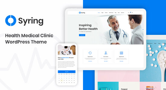 Syring | Medical Clinic WordPress Theme