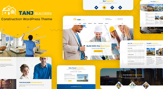 Tanj - Chủ đề WordPress về xây dựng