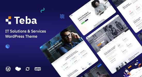 Teba - Chủ đề WordPress về Giải pháp & Dịch vụ CNTT