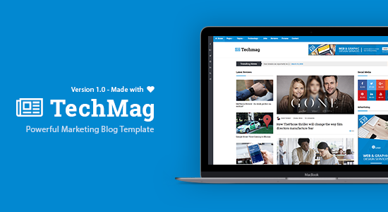 TechMag - Chủ đề tạp chí và tin tức WordPress đa năng