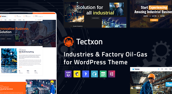 Tectxon - Chủ đề WordPress về Công nghiệp & Nhà máy