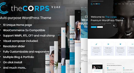 The Corps - Chủ đề WordPress đa năng