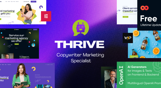 Thrive - Chủ đề WordPress tiếp thị