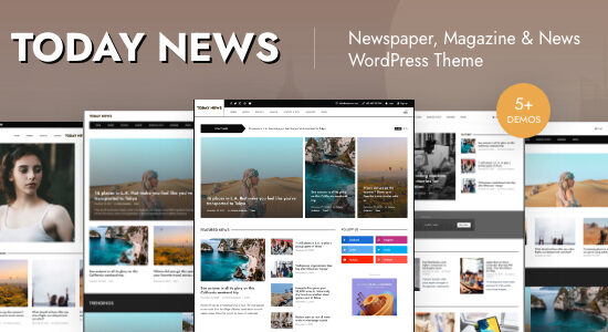 Today News - Blog & Tạp chí WordPress Theme