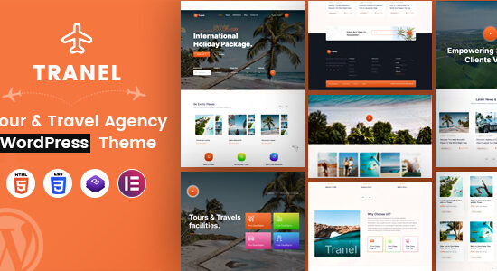 Tranel - Chủ đề WordPress cho công ty lữ hành và du lịch