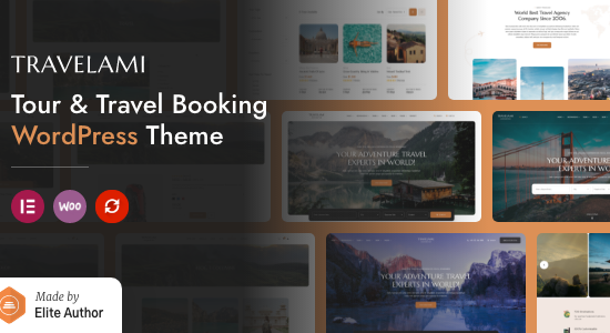 Travelami - Chủ đề WordPress Đặt tour & Du lịch